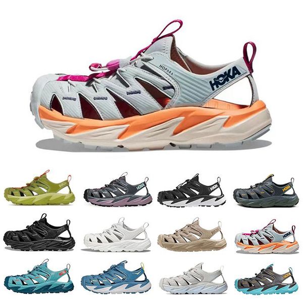 

hoka one one hopara designer sandals hokas slippers slides triple black white oxford tan orange blue pantoufle hiking sandal slipper slide 3