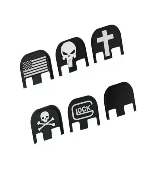 

cnc aluminium slide rear cover plate back cover suitable for glock gen 147476242