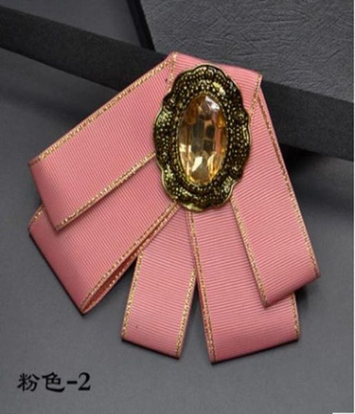 

10 color formal men ribbon doublelayer collar flower with crystal decoration man wedding groom ribbon bow tie necktie4129313, Red;black