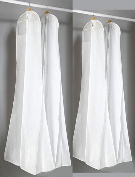 

surper big 180cm wedding dress gown bags white dust bag long garment cover travel storage dust covers5227839