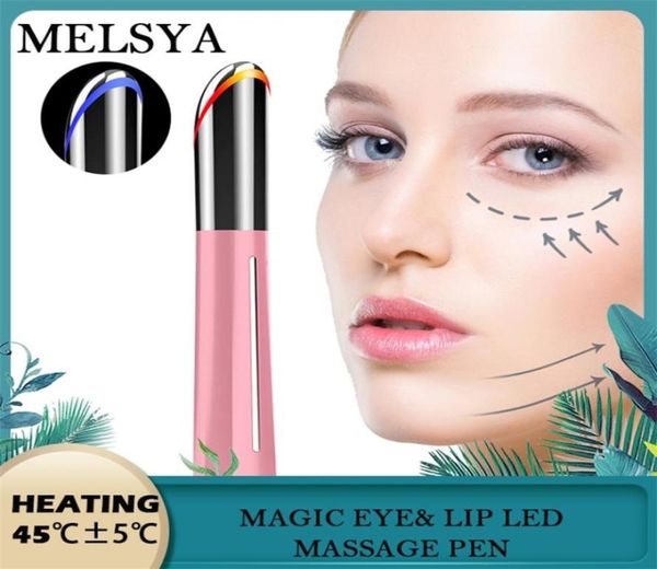 

electric vibration heated eye massager wrinkle massage pen dark circle removal puffiness anti aging s care tools 2202245426487