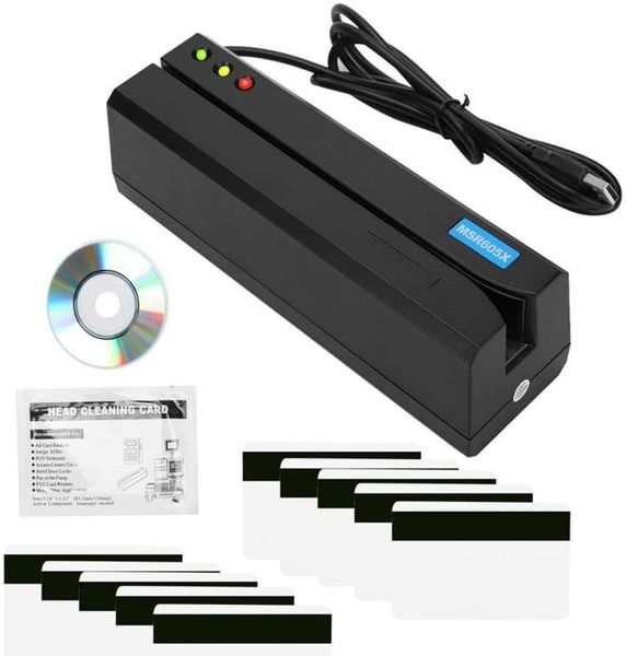 

access control card reader access door lock msr605x usb magnetic card reader writer encoder without adapter compatible msr206 msrx4985943