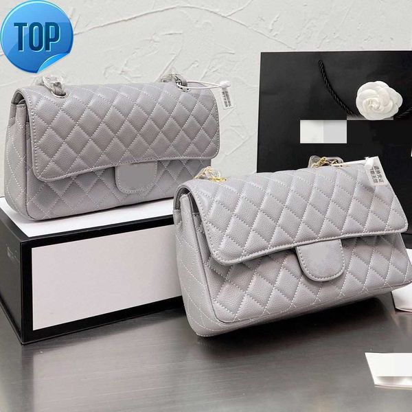 

women's brand designers shoulder bags classic clamshell texture leather crossbody fashion silver gold metal chain portable envelope fac