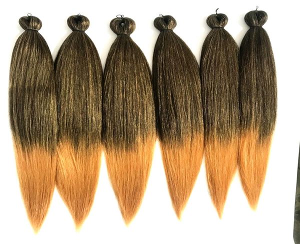 

pre stretched braiding hair professional kanekalon synthetic crochet braids hair water setting crochet braiding hair extension2638767, Black