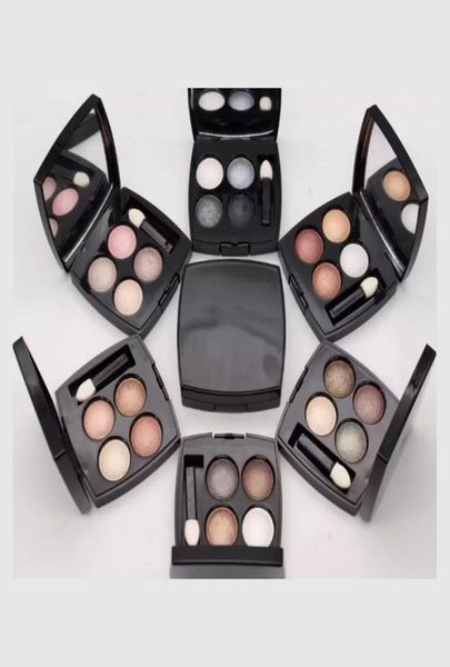 

branded makeup eye shadow 4 colors matte eyeshadow shadows palette with brush 6 styles6271548