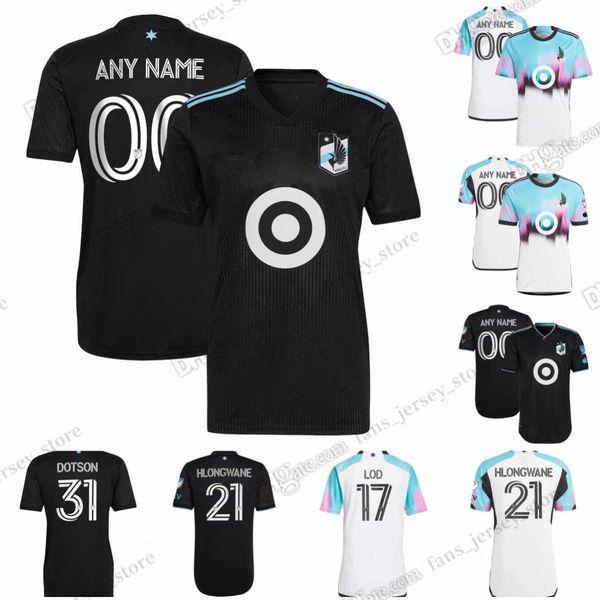 

23 24 soccer jerseys mls minnesota united fc amarilla arriaga boxall dibassy dotson fragapane garcia henry hlongwane irwin kallman lawrence, Black;yellow