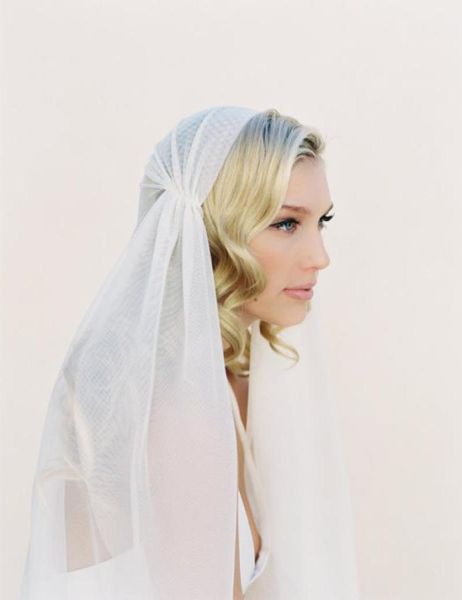 

new fingertip length white ivory cut edge veil bridal head pieces for wedding veil juliet cap5841065, Black