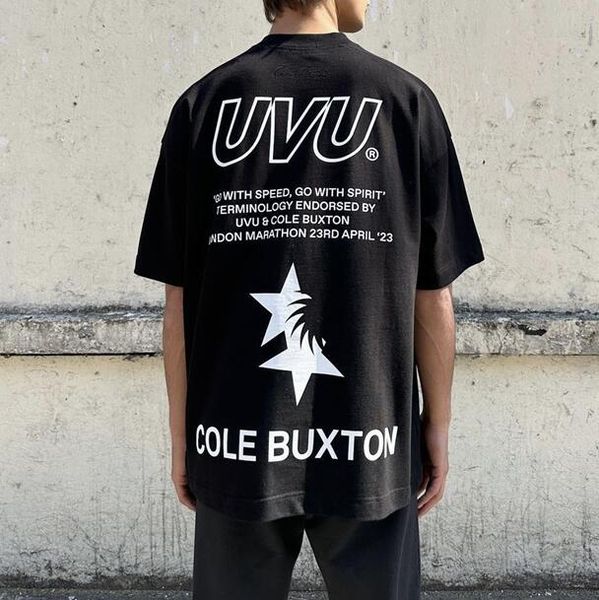 

2023ss spring summer printed high-quality cotton short-sleeved t-shirt, White;black