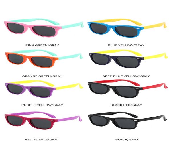 

kids polarized sunglasses silicon rubber flexible frame for boys girls age 310 100 uv protection good quality5432578, Blue