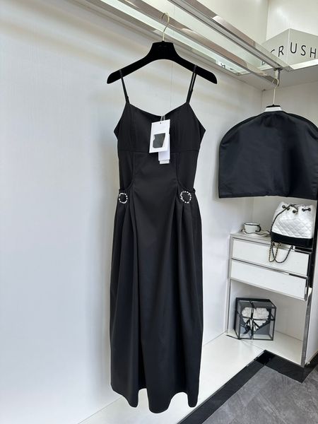 

designer holiday dresses 2023 fashion solid black colour sequin patchwork long dress women summer elegant high waist casual dresses, Black;gray