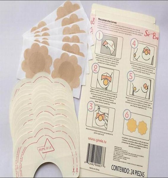 

24pcs12pcs instant lift12pcs nipple cover womens sin bra sin bra wholeretail 7544787