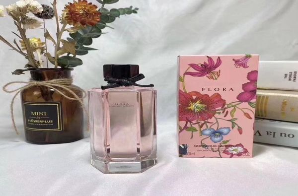 

women flora perfume 100ml gorgeous gardenia eau de toilette lady fragrance long lasting good smell edt spray incense6289944