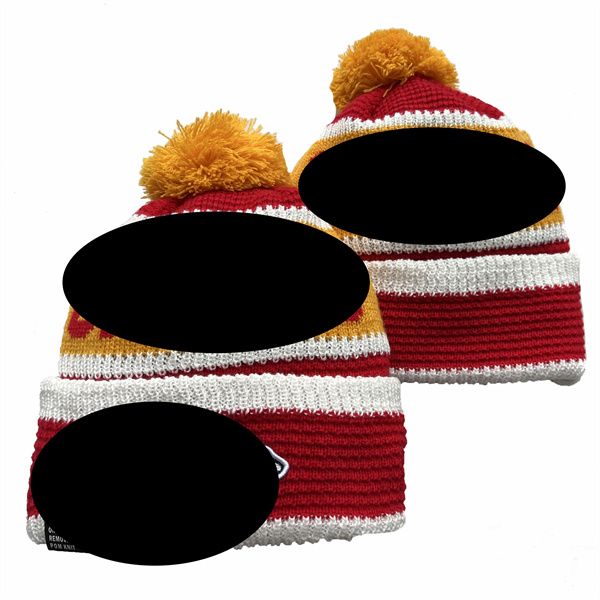 

kansas city''chiefs''bobble hats baseball ball caps 2023-24 fashion designer bucket hat chunky knit faux pom beanie&#039, Blue;gray