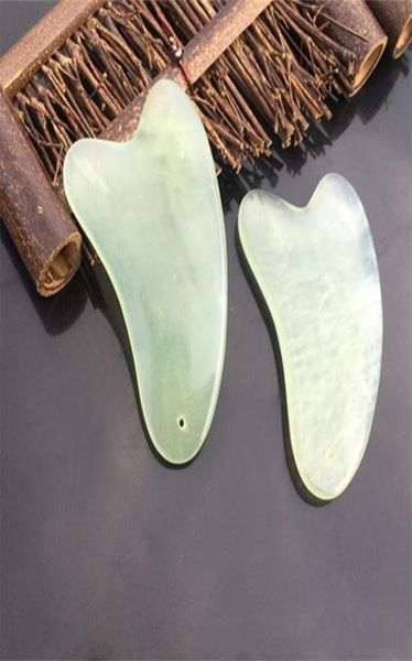 

natural jade guasha board scraching facial eyes scraping gua sha spa massage tool health care beauty acupoints plate 6123483