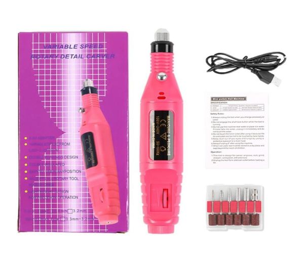 

nail files 1 set household polishing trimmer manicure drill bits accessories9222438