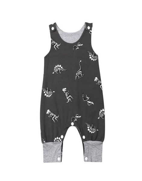 

newborn kids baby boy clothes dinosaur romper jumpsuit bodysuit overall outfits7812030, Blue