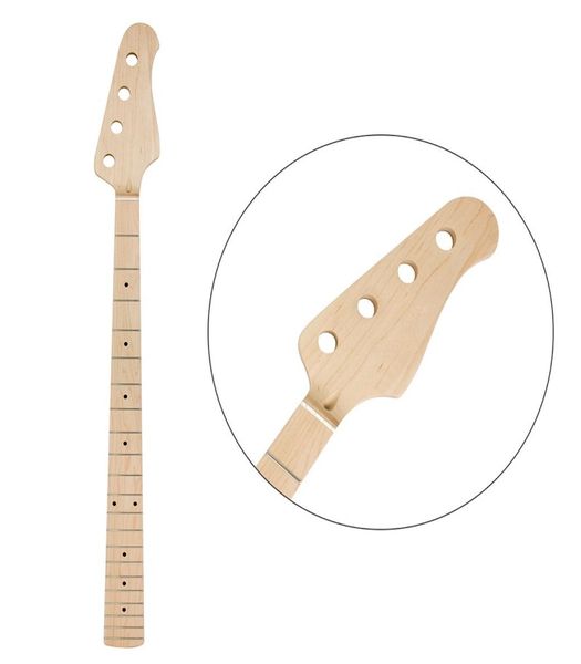 

electric bass neck canada maple 21 frets fingerboard for fender jb5240470