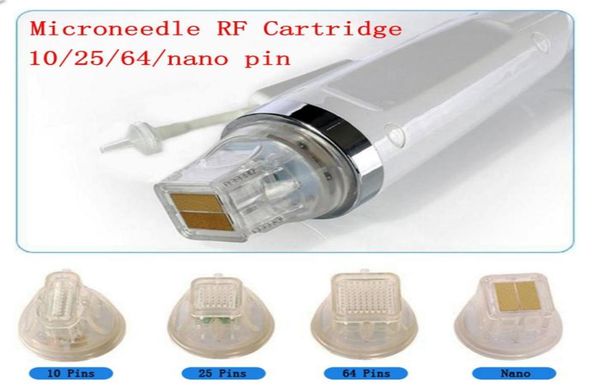 

gold cartridge fractional rf microneedle disposable 102564nano pin head microneedling micro needle machine cartridges tips skin7820017