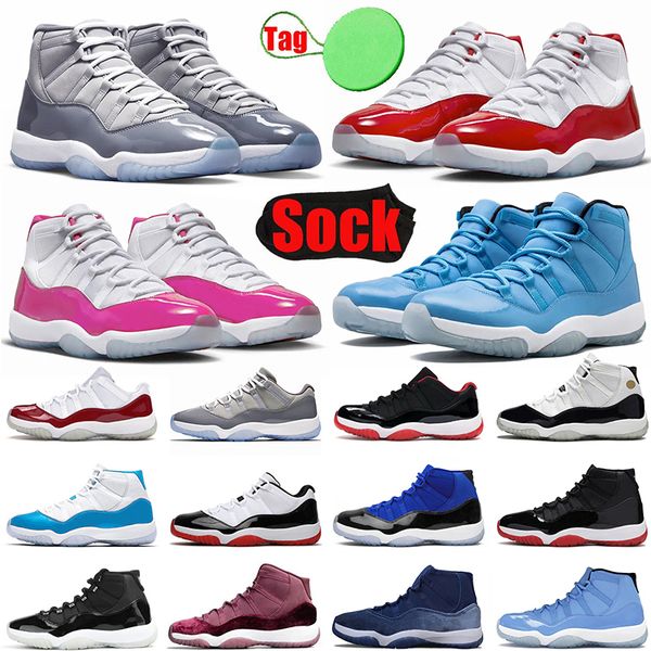 

jumpman 11s cement grey 11 basketball shoes jump man 11s with socks low cherry red and white high cool gray snake skin pink bred purple gamm