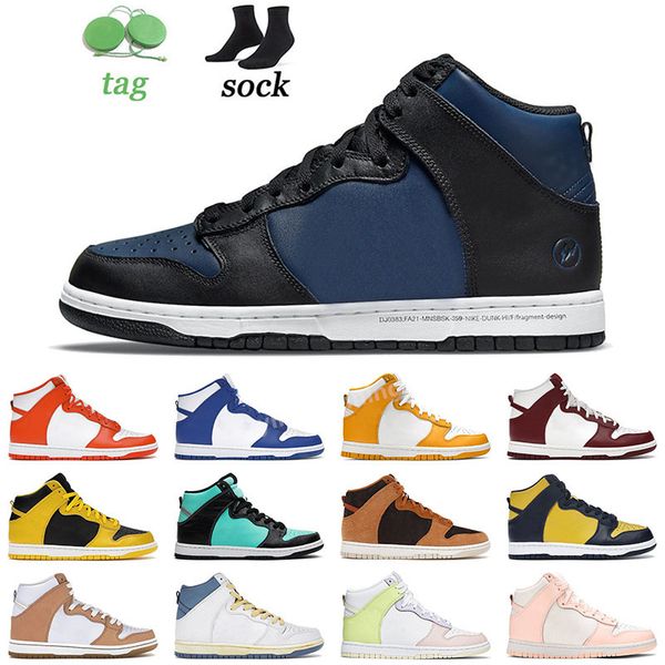 

high cut mens women vast grey designer shoe highs black white panda beige dark gray cargo khaki sulfur fragment kentucky men sneakers sb ska