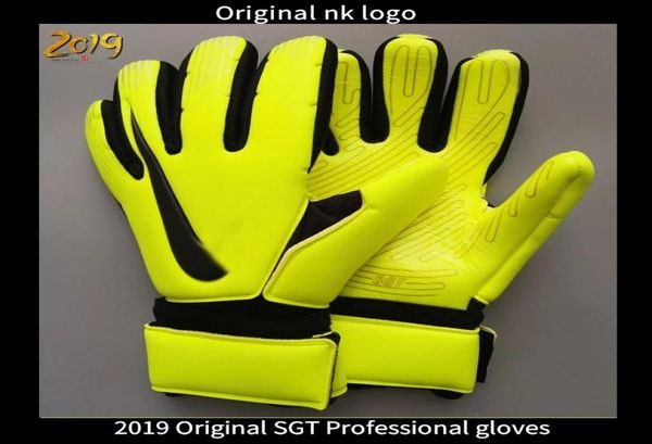 

nk preimer sgt goalkeeper gloves 4mm latex soccer football professional football gloves for training match sports gloves1651709, Black