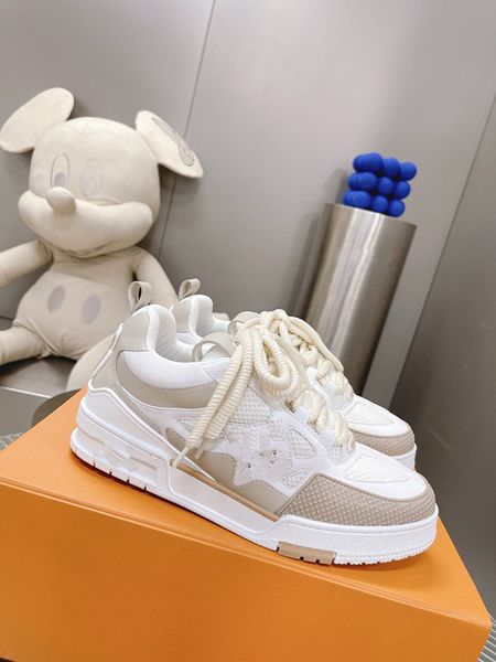 

designer sneakers striped casual shoes men women vintage sneaker platform trainer season shades flats trainers 0629, Black