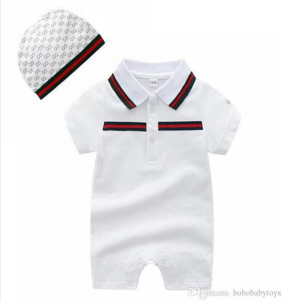 

children039s clothing girls boys shortsleeved plaid romper 100 cotton children039s baby clothing babies baby girls boys cl5495120, White