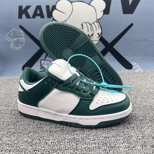 

brand men women casual sports shoes genuine leather low cut white black panda sneakers trainers comfortable non-slip walking shoes 36-44