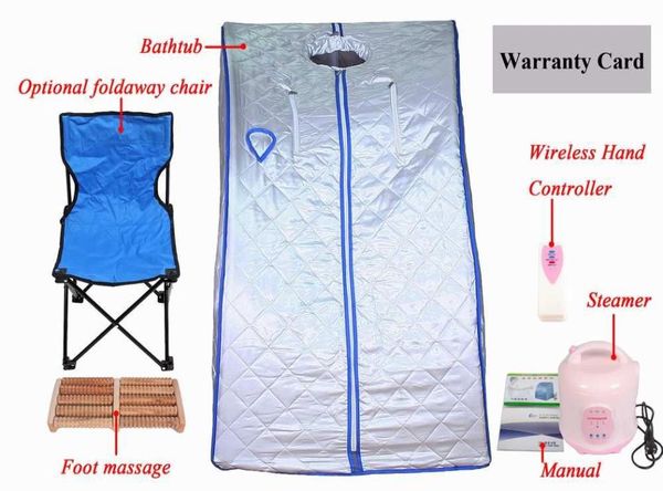 

selling folding detox slimming sauna steam body health care skin beauty weight lose relax massage sauna box3911660