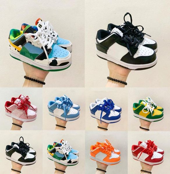 

dunks kids shoes sb low dunks girls boys sports baby sneakers designer trainers running basketball shoe retro black kid youth todd2434755