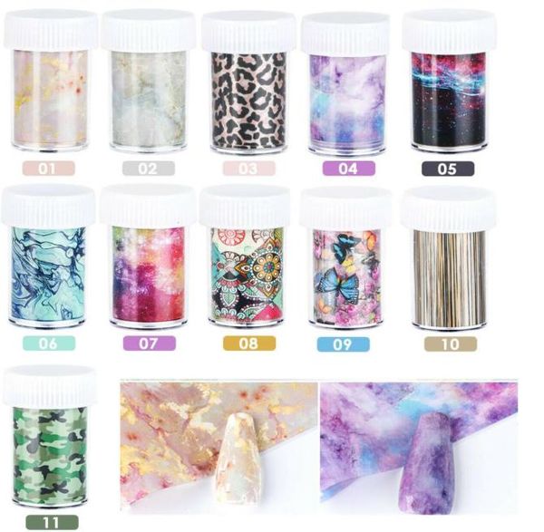 

gradient marble butterfly transfer sticker for nail foil pink blue paper shinning slider nail stripe wraps diy adhesive manicure6291590, Black