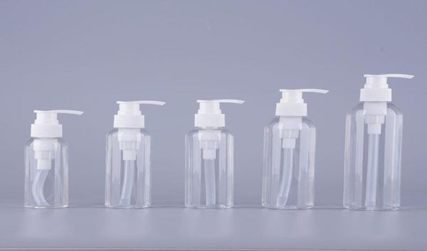 

transparent 100ml120ml150ml180ml250ml 24pcs travel plastic refillable bottle empty containers for shampoolotionsbody wash8397540