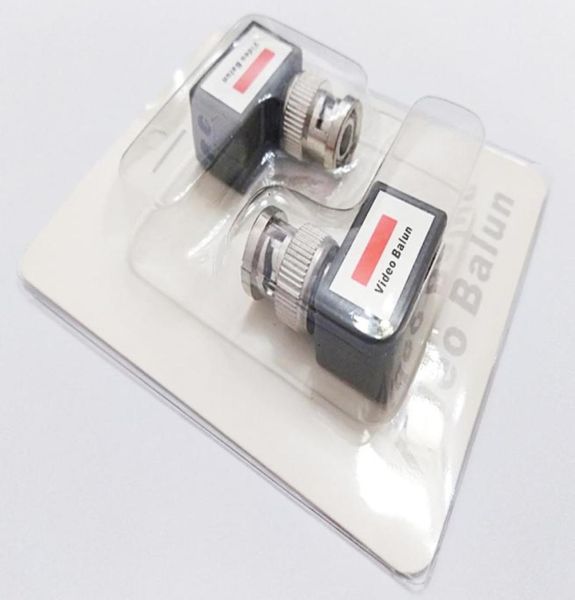 

utp adapter 90 degree angled camera cctv bnc video balun transceiver connector10pairs8525469