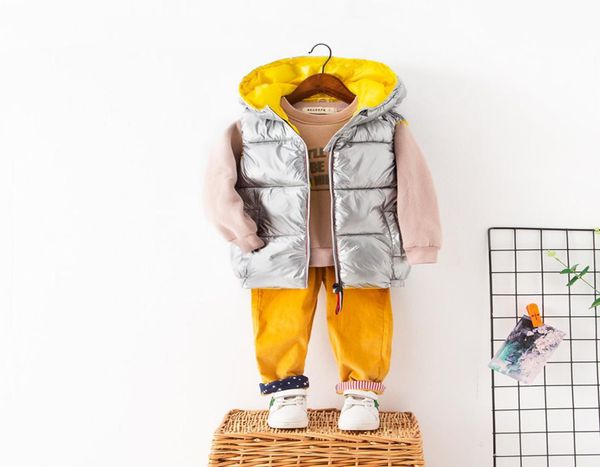 

child waistcoat children outerwear autumn toddler hooded gilet girl winter coats kids clothes warm baby boy vest waterproof 18y y3598915, Camo