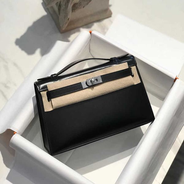 

totes luxury h ermess kellyss handbag 2023 kelly's first generation smooth soft cowhide one-shoulder cross-body women's leatherqq