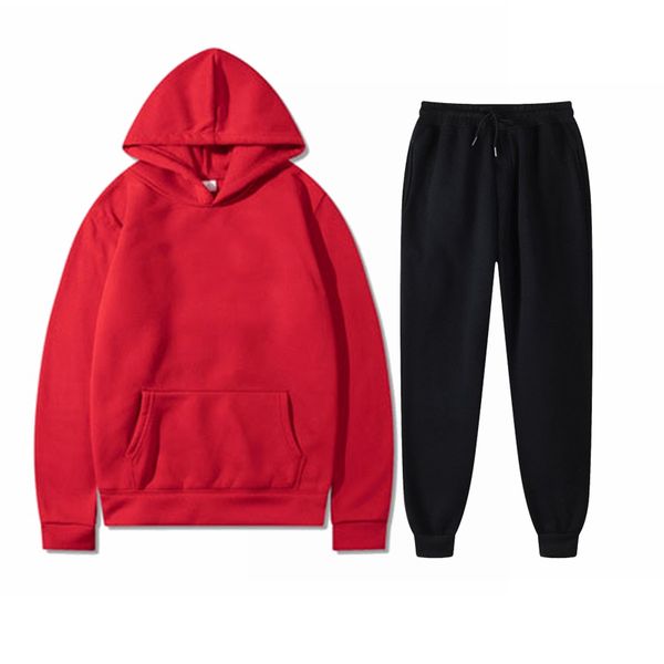 

men's hoodie tracksuits set autumn printing letter black white rainbow color sports fashion cotton cord short sleeve size s m  xl xxl