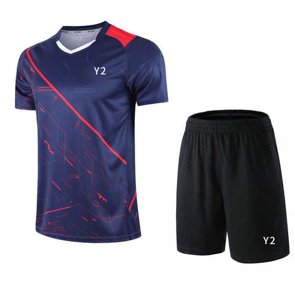 

new style slant~jacket badminton suit korean version short sleeve fast drying sportswear for men and women team children, White;black