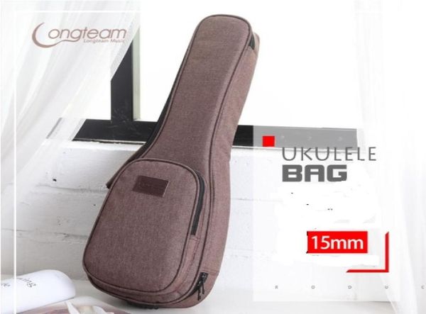 

fashion design 21 23 26 inch super thick 15mm three stringed harp ukulele plus cotton bag backpack 2974140