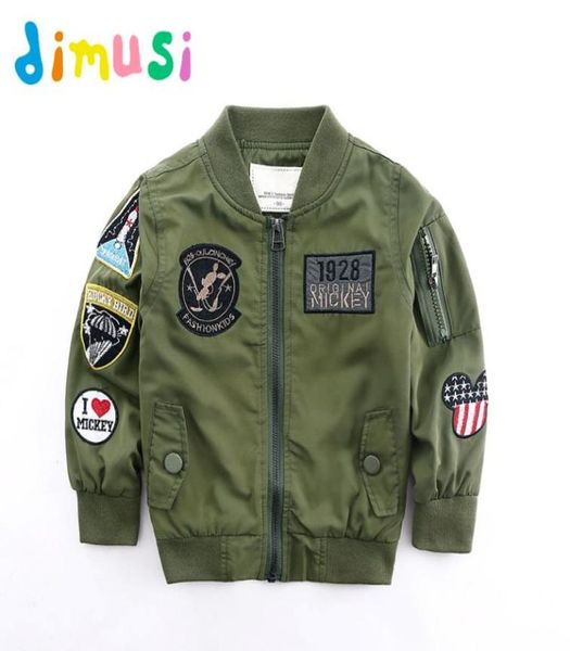 

dimusi spring jackets for boy coat army green bomber jacket boy039s windbreaker autumn jacket patchwork kids children jacket bc6672573, White