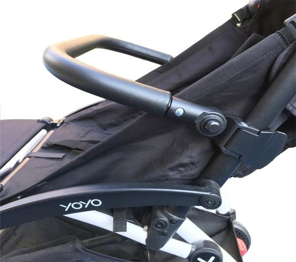 

stroller accessories leather armrest for yoya pushchair guardrail for babyzen yoyo trolley bumper front handrail for vovo vinng lj4233604