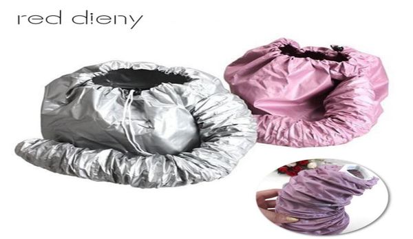 

1pcs hair mask baking oil cap hat hair dryers heat practical security care treatment beauty steamer spa heated hood cap9441845