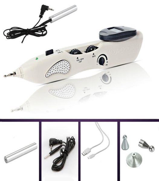 

multifunction handheld acupoint pen tens point detector with digital display electro acupuncture point muscle stimulator device4605007