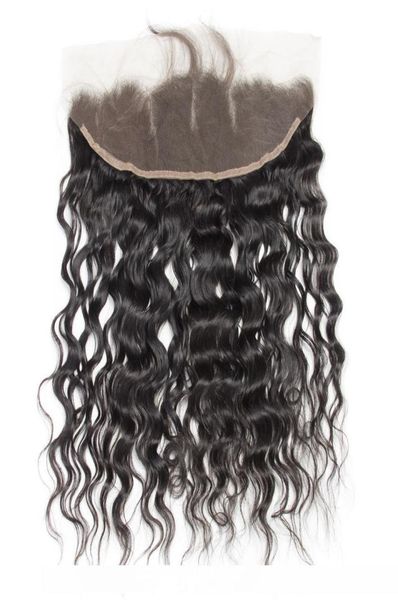 

c pre plucked deep curly swiss lace frontal closure ear to ear 13x4 malaysian straight human hair full frontals closure natural ha2091511, Black;brown