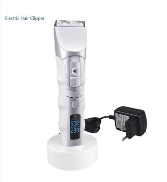 

lcd professional hair clipper beard trimmer men electric precision trim groomer machine haircut barber salon hairstyling1732348