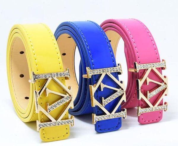 

fashion kids belts baby girls boys belt needle buckle waistbands lichee pattern teenager children elegant letter waistbelts gifts2945761, Black