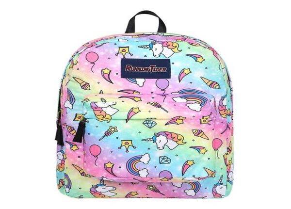 

fashion 16 inch travel backpacks cute unicorn backpack school bags bookbags lapshoulder bags for girls1986196