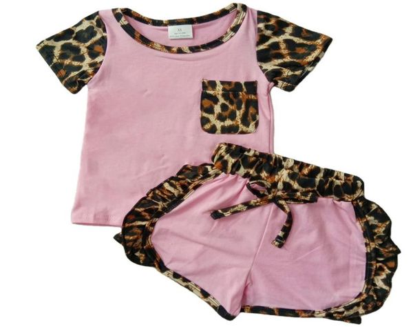 

kids designer clothes girls summer suit leopard print baby girl designer clothes boutique outfits milk silk toddler baby outfits 1900810, White