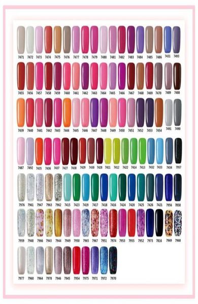 

2017 new arrival meicharm olive oil 120 colors nail gel uv gel polish soak off 16ml nail gel dhl 7969089, Red;pink