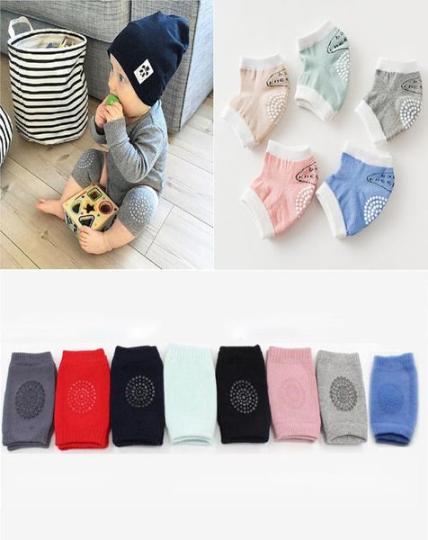 

13 style baby knee pad kids safety crawling elbow cushion infant toddler leg warmer knee support protector baby kneecap3650634, Pink;yellow