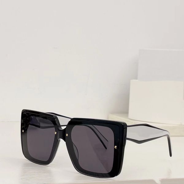 

original luxury sunglasses 105xv for men and women square cat's eye frame multi-color combination uv400 protection 105 with high-end ra, White;black